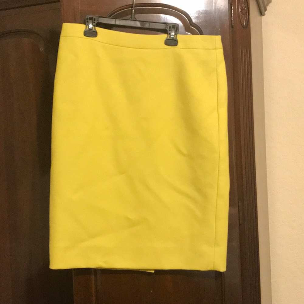 Jcrew No. 2 pencil skirt. Double serge wool.